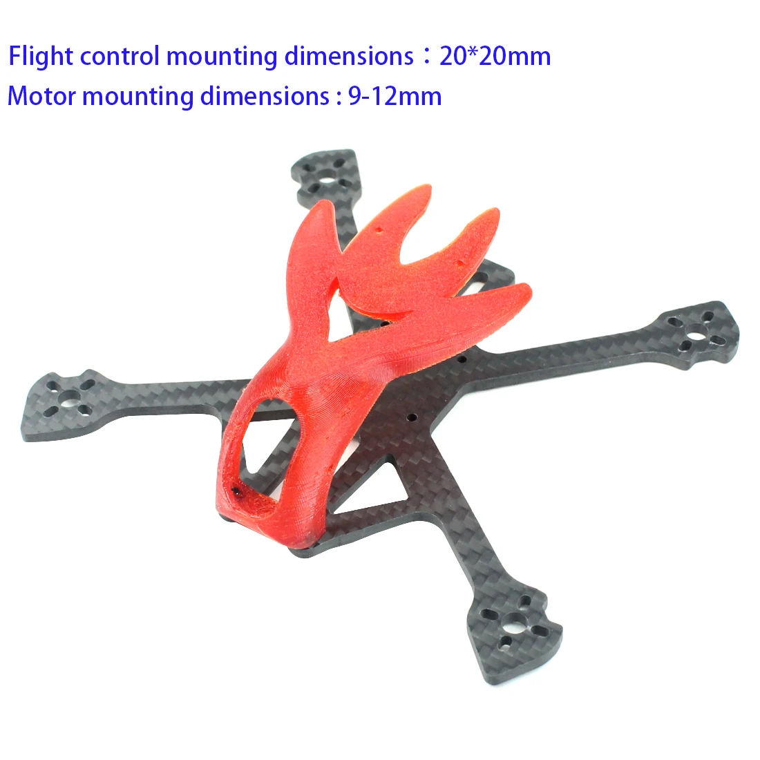 FEICHAO seastar138мм Мини DIY RC Дрон FPV рамка с камерой защитный чехол для 3-дюймового пропеллера 1104-1506 мотор 20-30A ESC