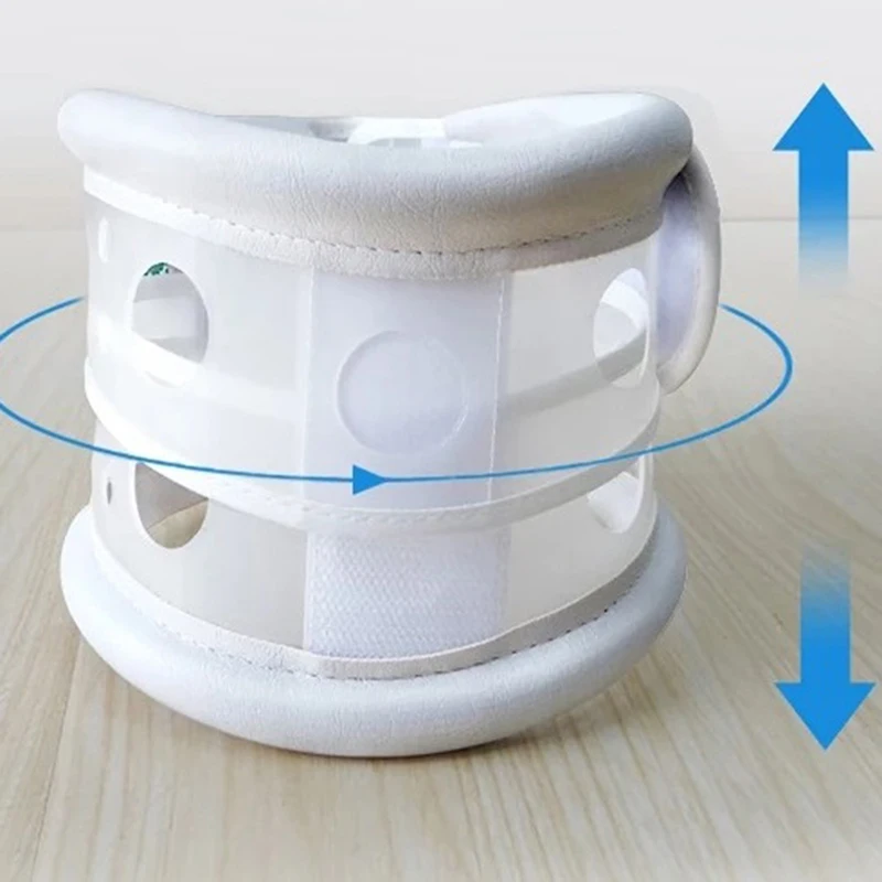 

Adjustable Neck Traction Rushed Corset Corrector Postura Cervical Collar Neck Support For Preventions Spondylosis With Chain hot