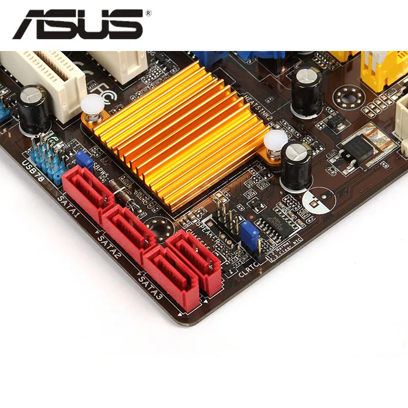Оригинальная материнская плата ASUS P5QPL-AM 800 МГц 667 МГц DDR2 P5QPL AM LGA 775.