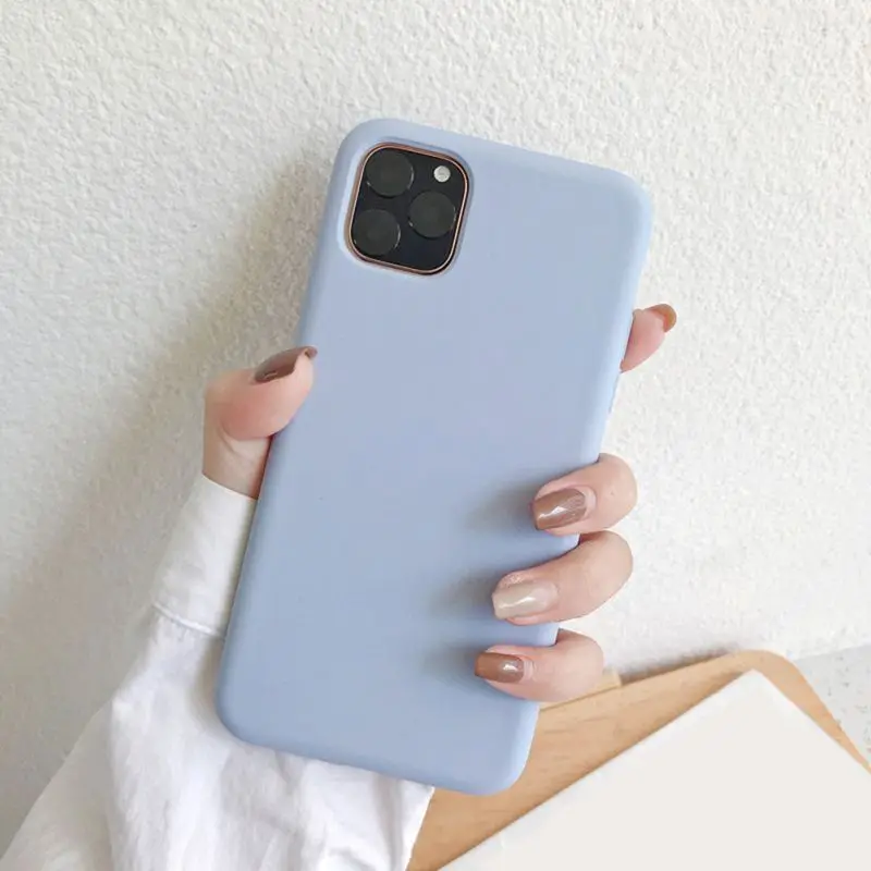 Для IPhone 11/11 Pro/11 Pro Max карамельный цвет милый силиконовый телефон для Iphone11 защитный