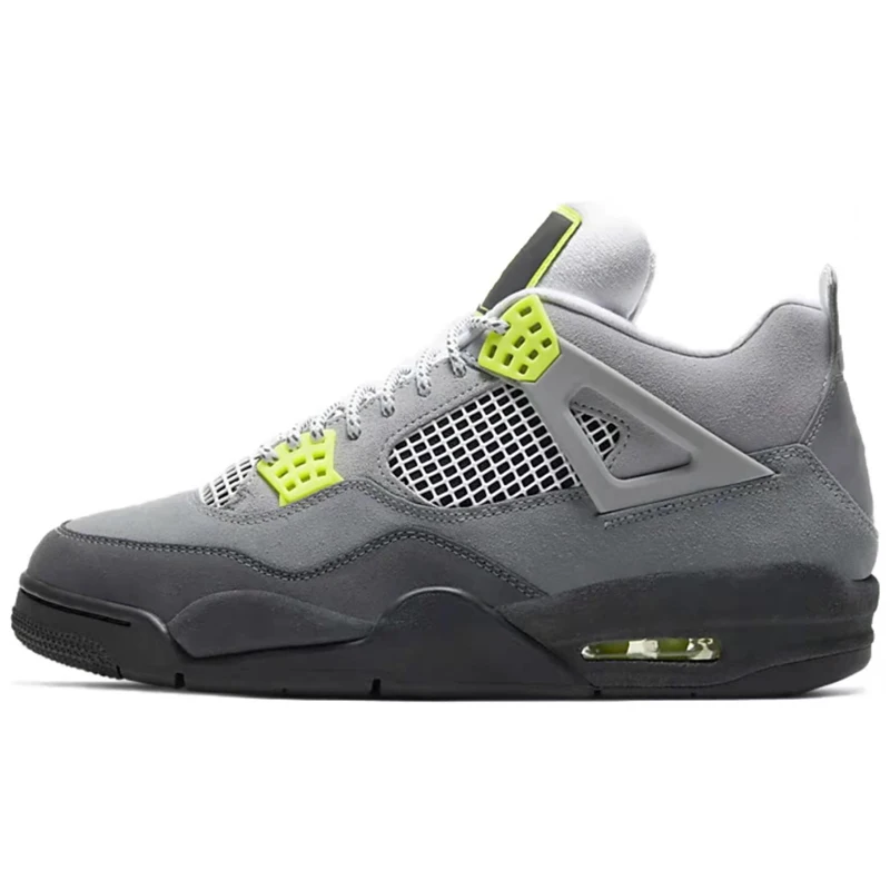 

2021 Men Basketball Shoes Retro 4 Thunder Pure Money Bred Cool Grey Flight Military Black Designer Trainers Sport Sneakers Boys