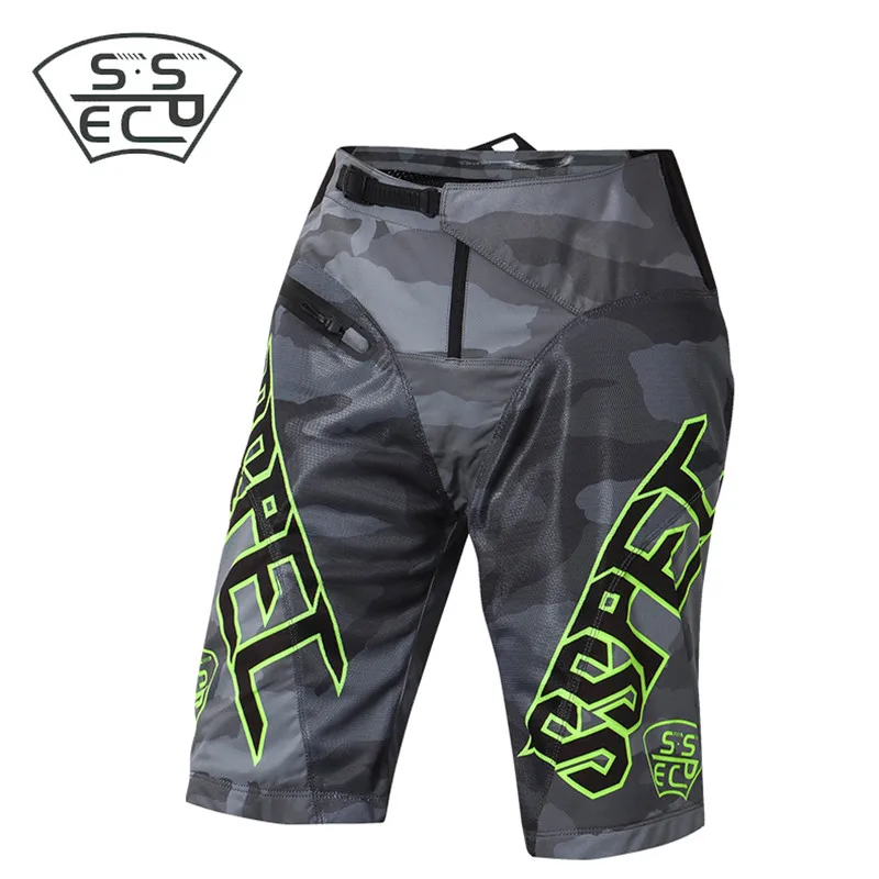 

Downhill Bike Off-road Mens Shorts Motocross Riding Motorcycle Black Summer Short Pants