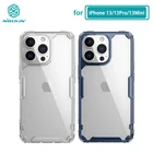 для iPhone 13 Чехол Nillkin Nature Прозрачный мягкий силиконовый чехол из ТПУ для iPhone 13 Pro Max Обложка