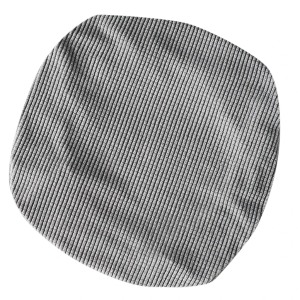 

Stretch Elastic Office Dining Chair Stool Seat Cover Washable Removable Grey