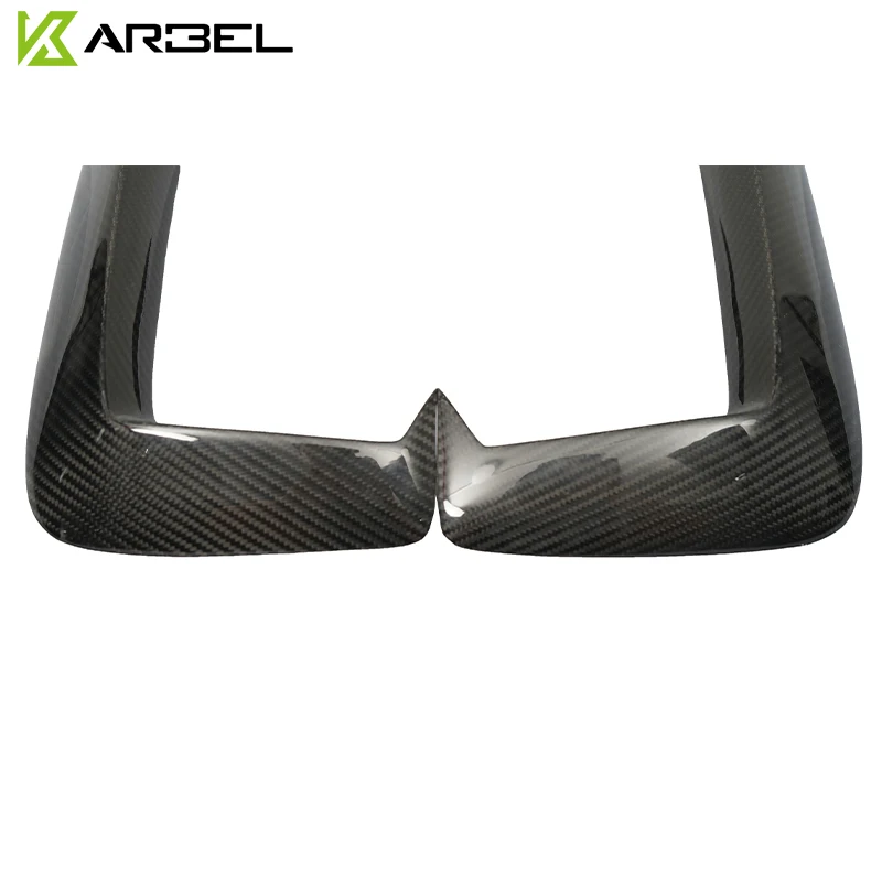 Новый комплект автомобильных аксессуаров для кузова карбоновая передняя