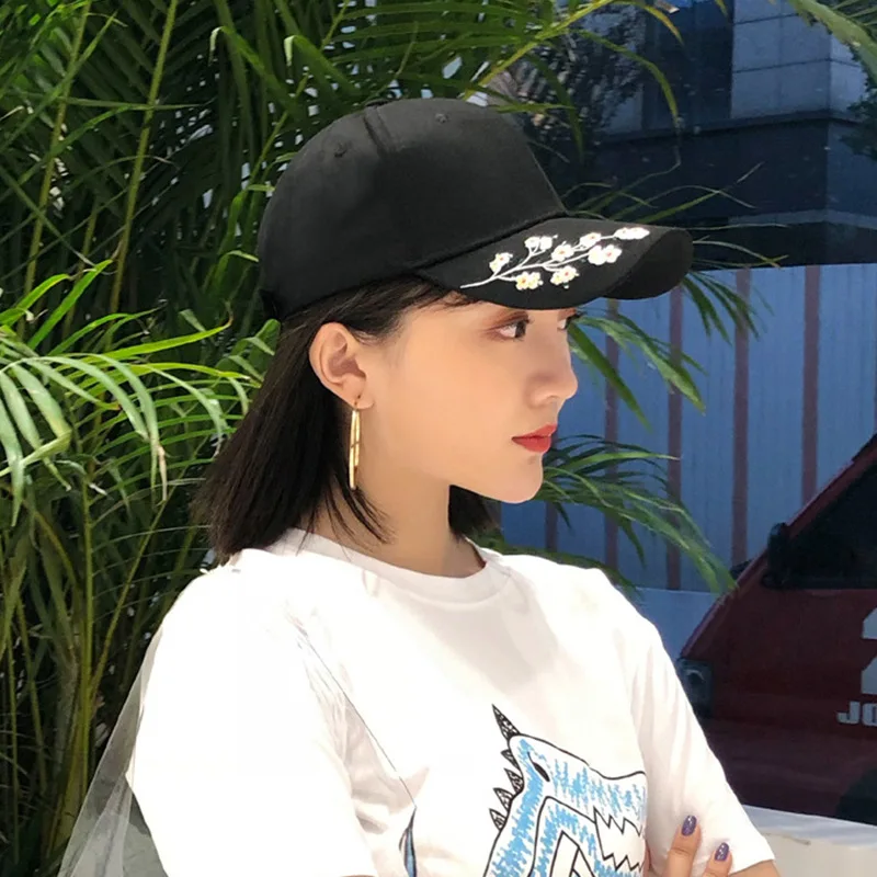 

All-match Baseball Cap Four Seasons Fashion Flowers Adjustable Sun Hat Men Women Caps Fashion Sun Protection SYXMAO09