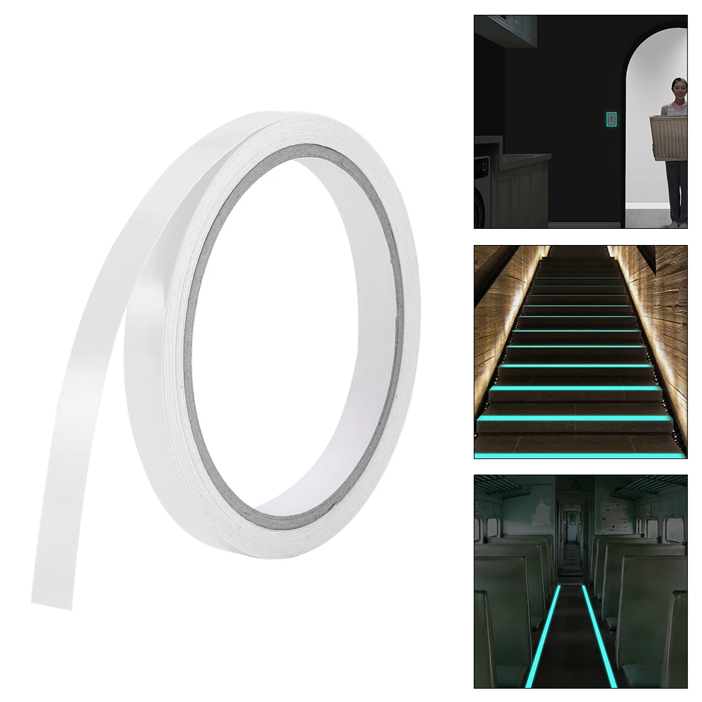 Светящаяся флуоресцентная самоклеящаяся лента для детской безопасности, декоративная наклейка для дома, ленты для детской безопасности, 2 см x 5 м