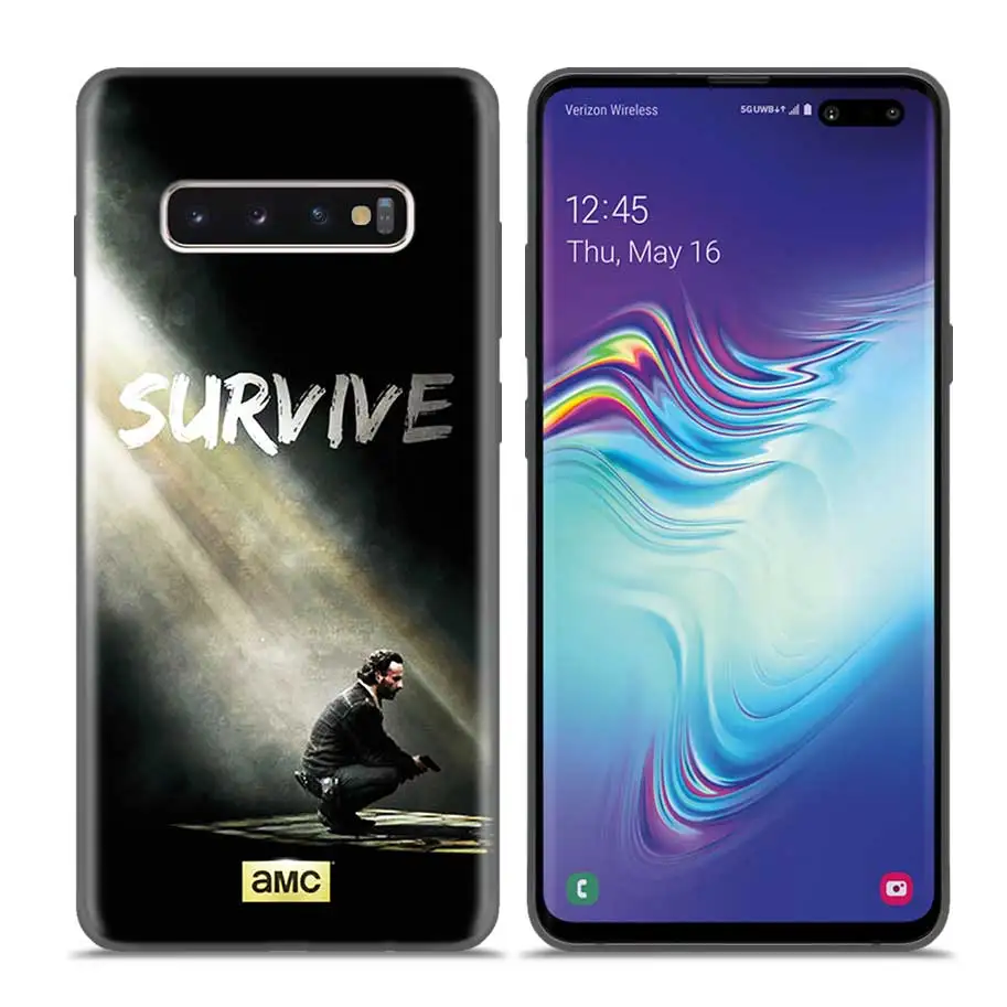 AS-010 Чехол Fundas Coque для samsung Galaxy S10 S9 S8 Plus 5G A30 A50 A70 A40 A20 Note 8 9 10 - Цвет: AS-010