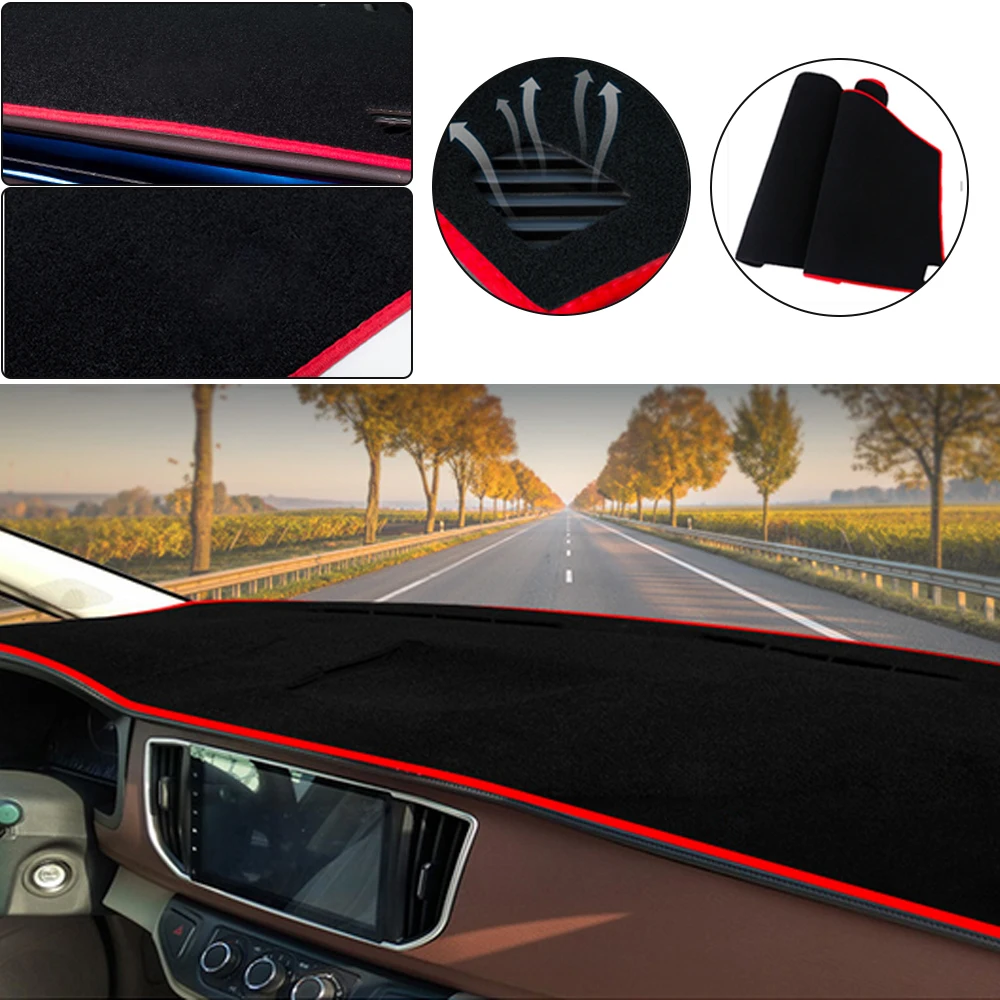 

Car Custom Dash Cover For Porsche Cayenne 2019-2020 Panamera 2017 2018 2019 2020 Auto Dashboard Pad DashMat Dash Board Cover