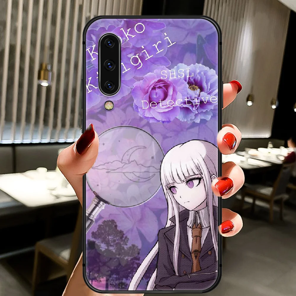 

Danganronpa Kirigiri Kyouko Anime Phone Case Cover For Samsung Galaxy A10 A20 A30 E A40 A50 A51 A70 A71 J 5 6 7 8 S black Etui