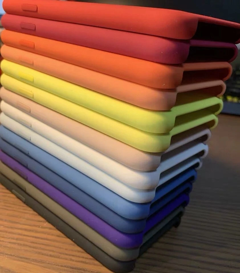 

Original Silicone Case For iphone 12 Mini 6 6S 7 8 Plus SE 2020 12 Pro X XR XS MAX phone Case for Apple iPhone 11 12 Case Cover