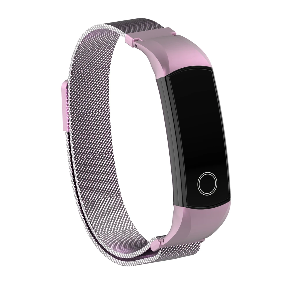 Миланский металлический ремешок для huawei Honor Band 5 4, сменный Браслет из нержавеющей стали, ремешок для часов, браслет Band 5, умные аксессуары