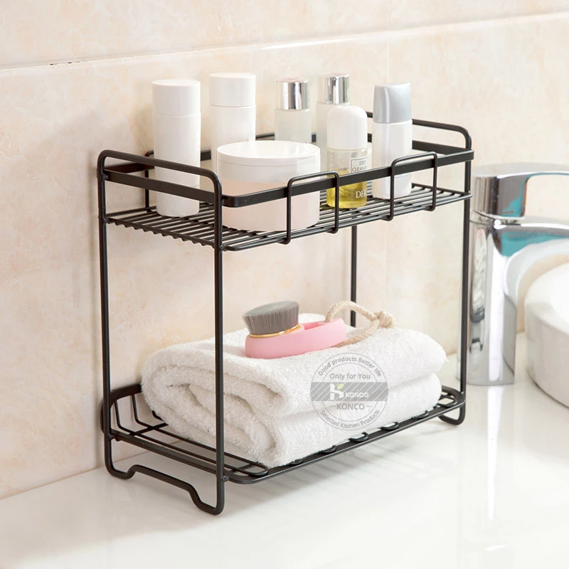 Konco кухонная стойка для столовых приборов органайзер двухслойная железная