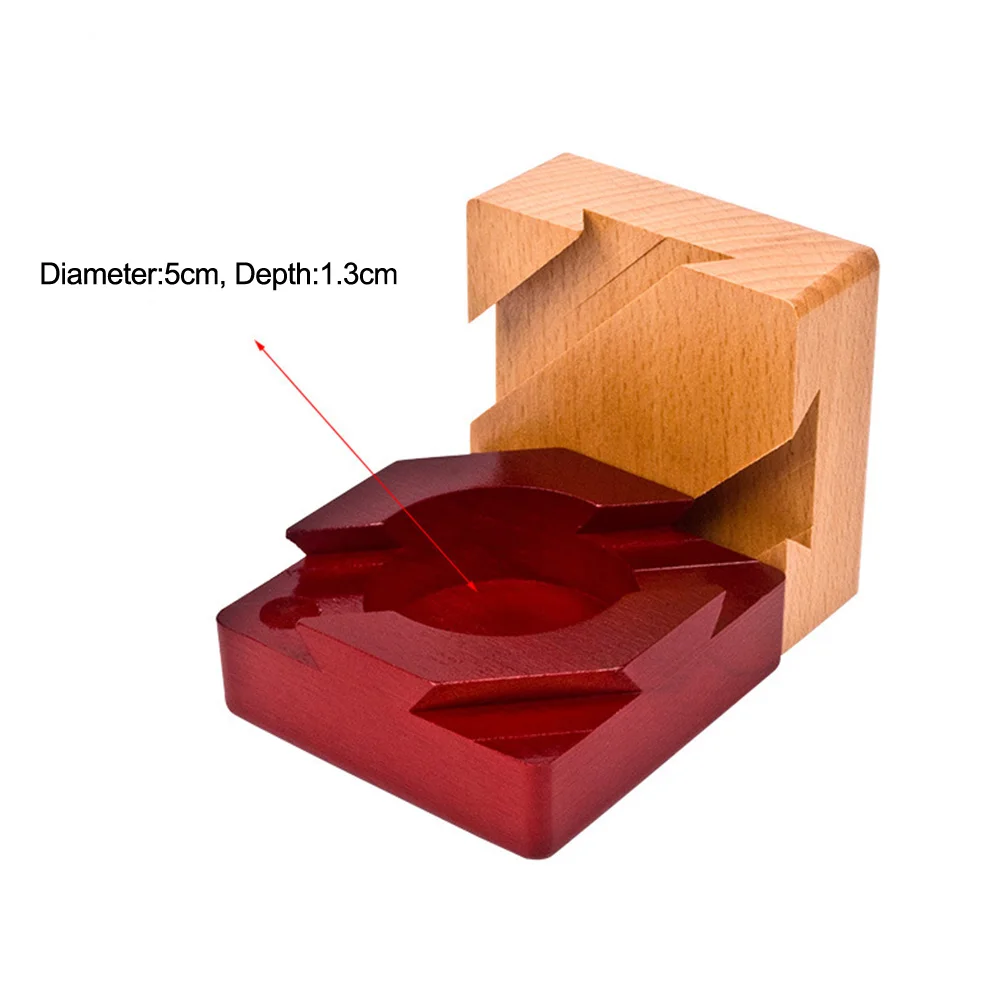 Классическая интеллект Головоломка кунмина игрушки для повышения Iq деревянная