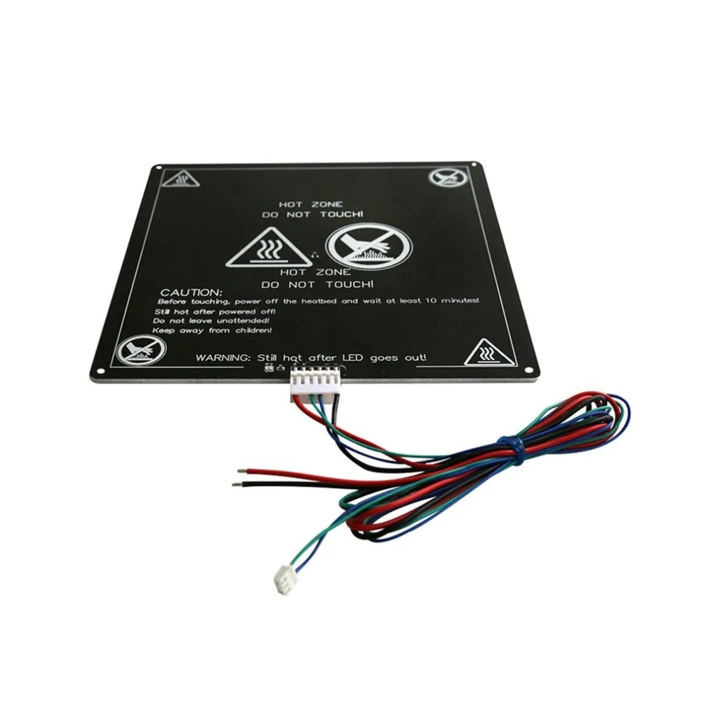 

MK3 Professional Heated Bed 12V Heatbed 3D Printers Parts Heat Aluminum Plate Portable 3MM PCB Board Accessories