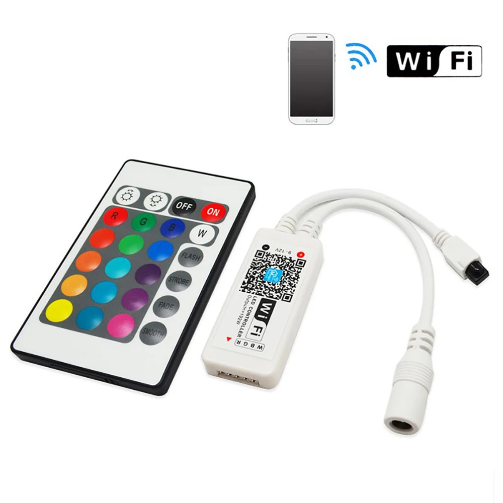 Умный WIFI светодиодный ленточный светильник s 5 м 300 RGB 5050 SMD гибкая лента