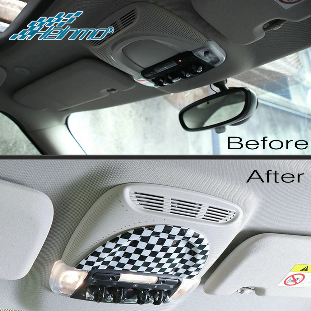 Наклейка для освесветильник интерьера автомобиля F60 мини-земляного человека F54