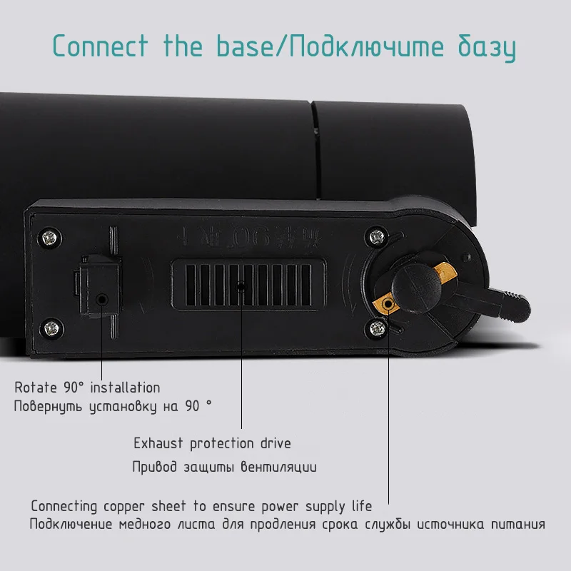 Модульный светильник на гардероб Современные Напольные трековые светильники COB