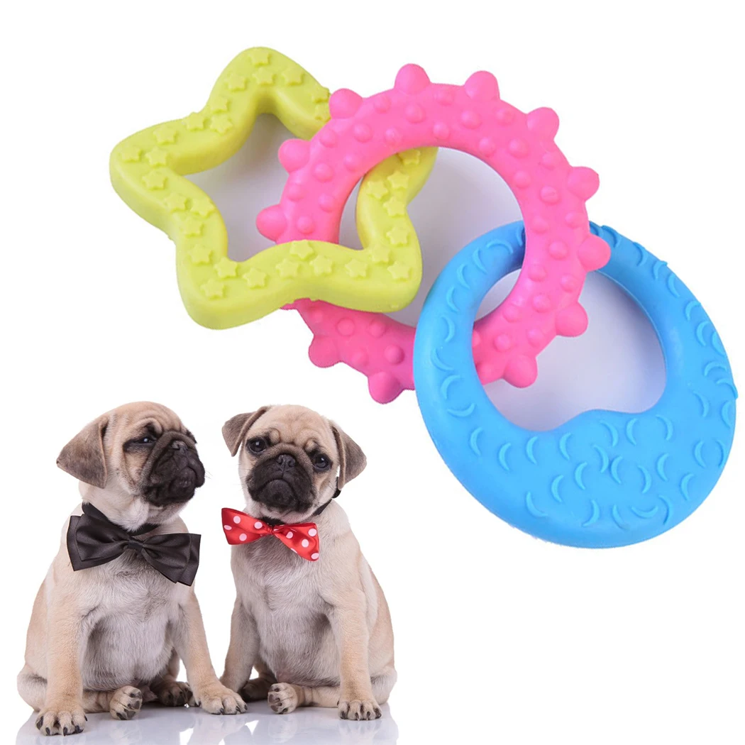 

Dog Chewing Ring Toy Dog Training Ring Puller Resistant Bite Floating Toy Puppy Outdoor Interactive Game Playing Product Supply