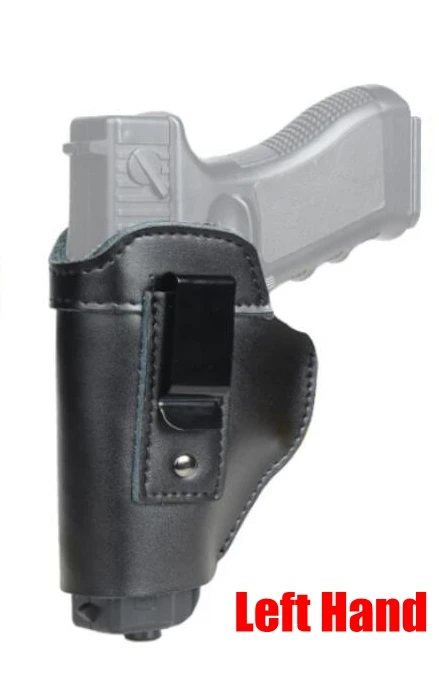 left hand Правый или левый ремень пистолет кобура Glock 17 19 26 43 SIG SAUER P220/P226/P229 талии пистолет кобура для охоты страйкбола - Цвет: left hand