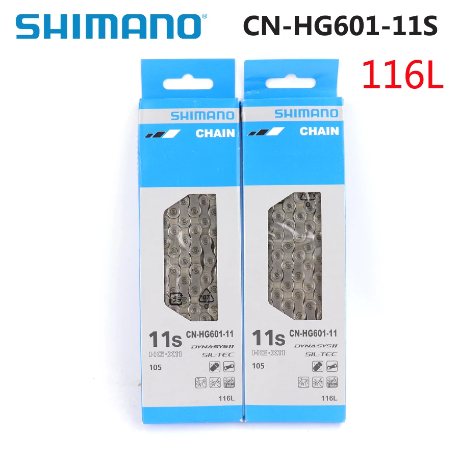 SHIMANO CN-HG601-11 105 11S Оригинальная цепь 116L соединительный штифт MTB части велосипеда