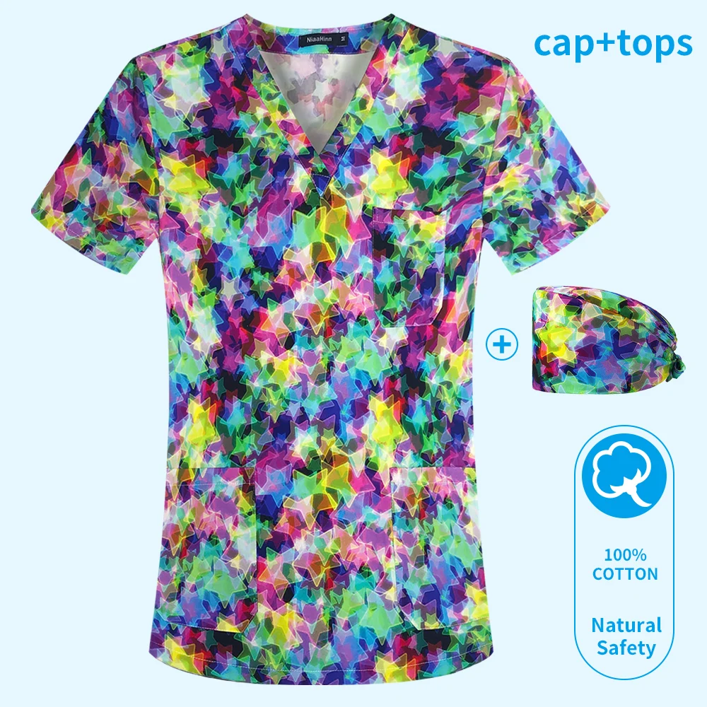 Униформа для медсестры женщин и мужчин оптовые цены медицинские летние топы