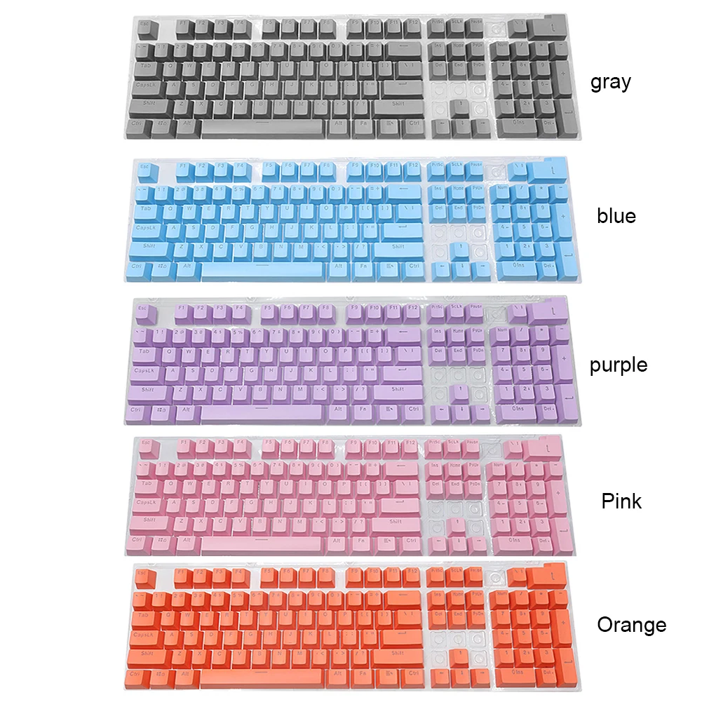Универсальный 104 клавиши с подсветкой DIY ключ колпачок набор для механической