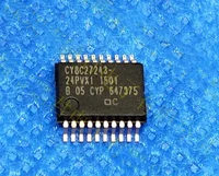 10pcs new cy8c27243 24pvxi ssop 20 microcontroller chip