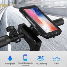 Bike Bicycle Phone Holder Waterproof Motorcycle Insurance Cradle Support Telephone Velo Suporte Celular Fahrrad Handyhalterung