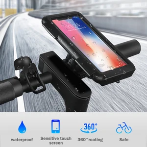 bike bicycle phone holder waterproof motorcycle insurance cradle support telephone velo suporte celular fahrrad handyhalterung free global shipping