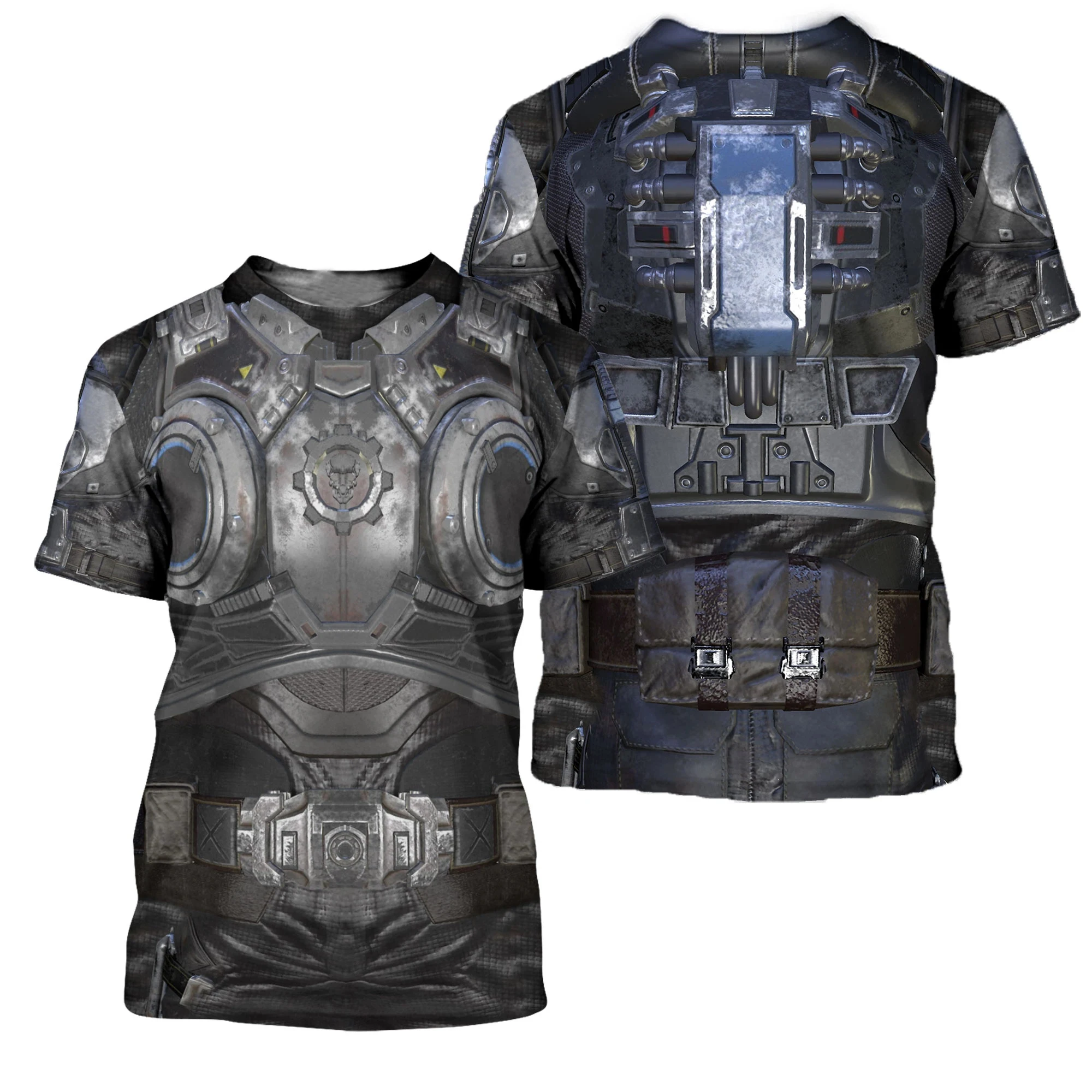 

PLstar Cosmos Samurai armor Knights Templar 3d Print t shirts tshirt tees summer party funny Harajuku short sleeve streetwear-20