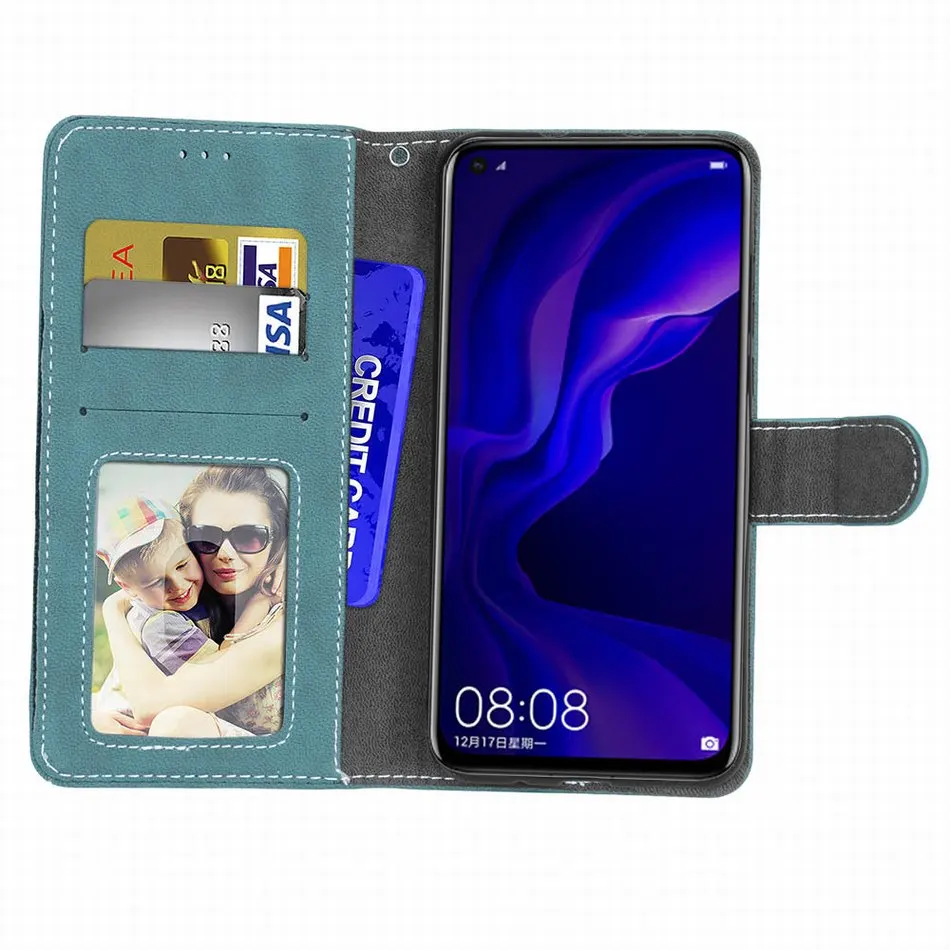 Чехол-книжка на молнии для сумки huawei Honor 20i 8S 8A Nova 3e 4e 5i P Smart Z Plus P30 Pro P20 Lite Y6 Y5 Y7 Y9 Prime D27H