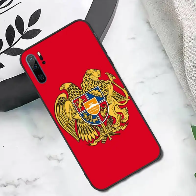 

Historic Armenian Coats of Arms Phone Case For Huawei P20 P30 P40 lite Pro P Smart 2019 Mate 10 20 Lite Pro Nova 5t