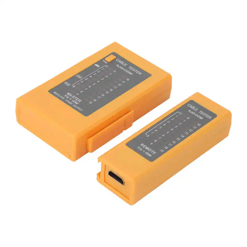 Сетевой Кабельный тестер линейный эхолот локальной сети 9 В постоянного тока