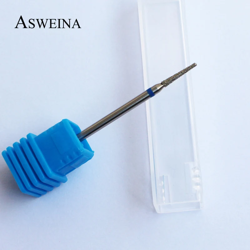Алмазные насадки для ногтей ASWEINA 1 шт. 3/32 дюйма ручка из нержавеющей стали резак