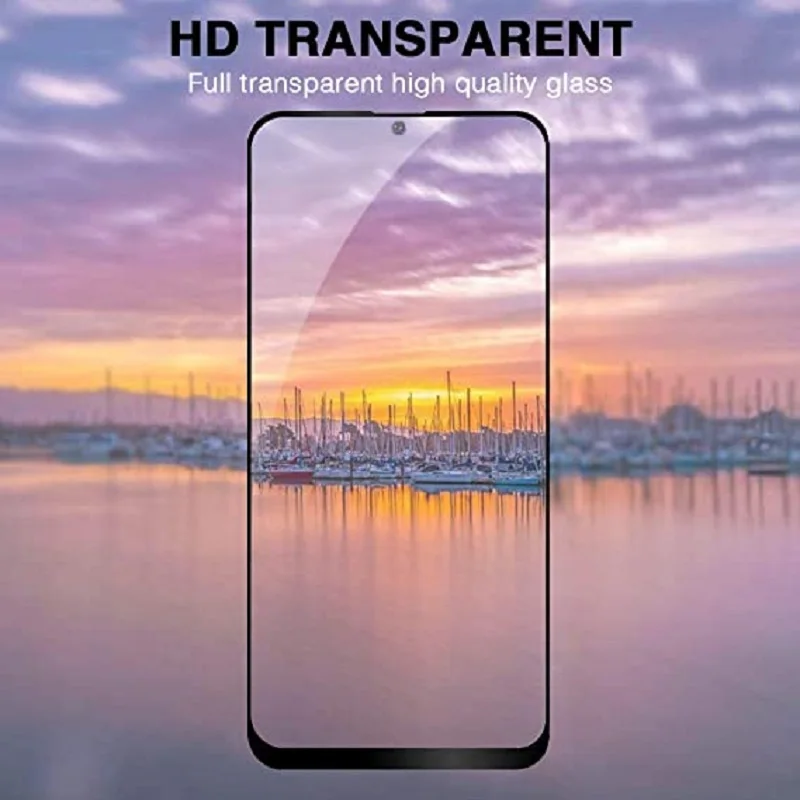 

VSKEY 10pcs 2.5D Full Glue Tempered Glass for Samsung Galaxy A11 A41 A51 A71 A81 A91 S10 Lite Full Cover Screen Protector Film
