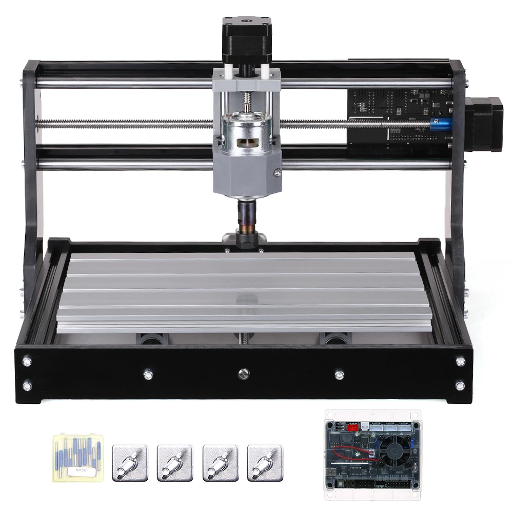 CNC 3018 Pro мини лазерный гравировальный станок GRBL DIY гравировальный станок для дерева PCB PVC резьба фрезерный гравировальный станок ER11