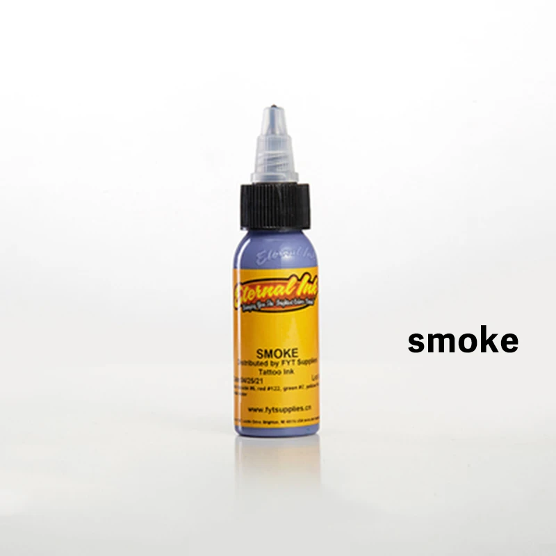 smoke Синий бренд dynamic, краска для татуировок, пигмент, динамические чернила, tinta, тату, чернила, tinta, tatuaje, цвет татуировки, maquillaje, перманентные цвета - Цвет: smoke