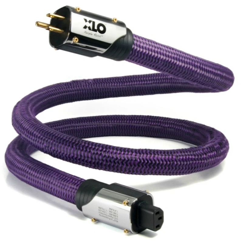 

XLO Purple HiFi Audiophile Rush Audio Power Cable US / EU Plug 2M