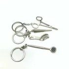 20 шт.10 шт. стоматологический подарок красочная модель зубов Mandibul молярный инструмент Брелок Подарочная цепь стоматологические инструменты