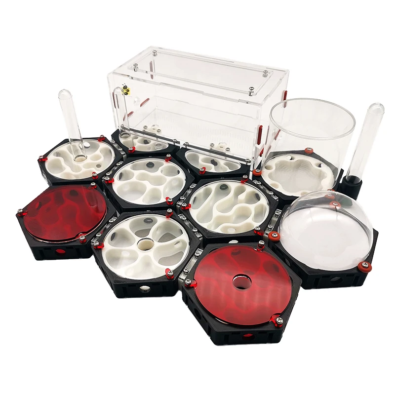 Новая ферма муравей с 3D принтом увлажняющей башней неограниченное расширение гнездо муравьиного гнезда цех