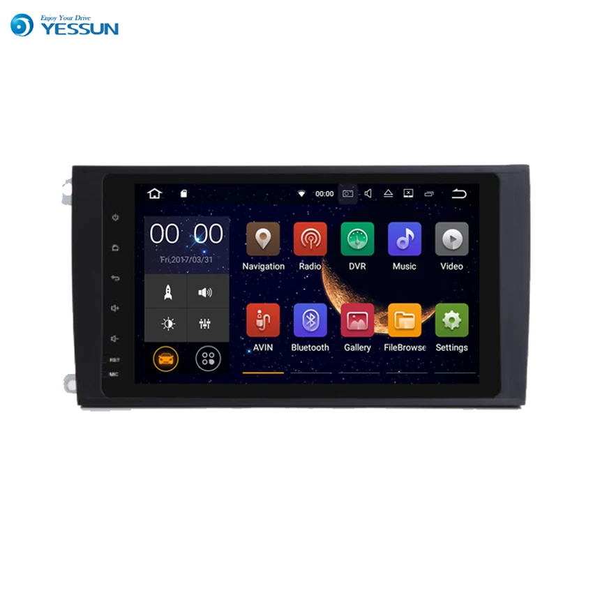 

Yessun For Porsche Cayenne 2003-2010 Android Multimedia Player System Car Radio Stereo GPS Navigation With AM/FM