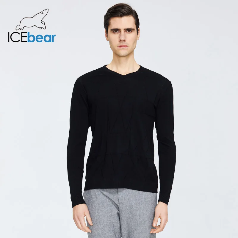 Мужской свитер на биопуху с капюшоном | Мужская одежда