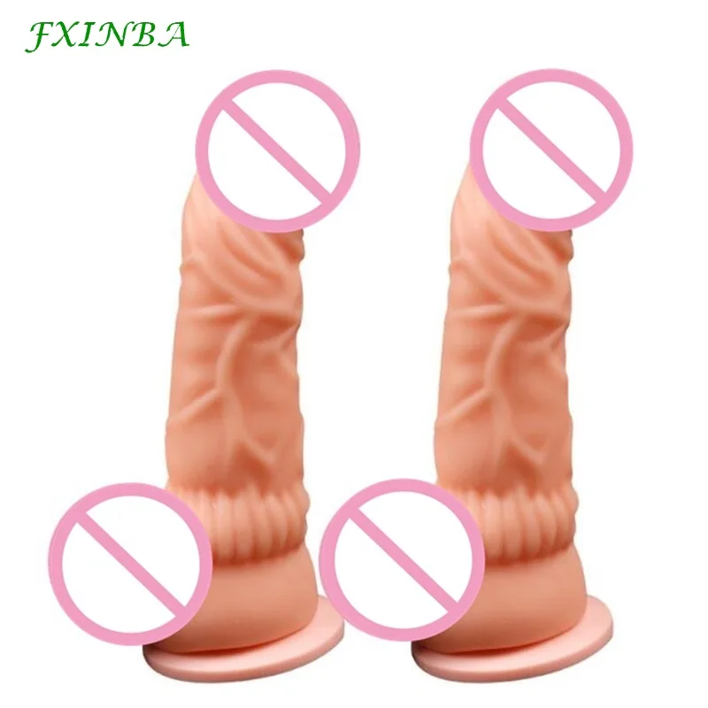 Презервативы для мужчин FXINBA 16 см реалистичные с длинным рукавом|Вакуумные и