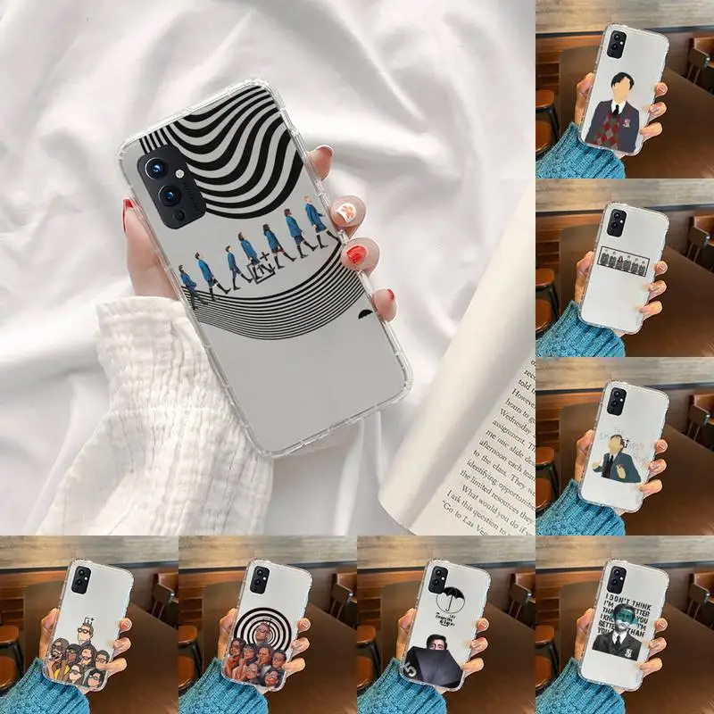 

Fundas Umbrella Academy Phone Case Transparent For OnePlus MEIZU MEITU M 7 8 9 16 17 T PRO XS moible bag