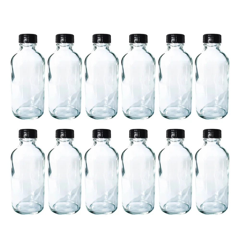 

12Pcs 120ml Small Mouth Glass Reagent Bottle Chemical Reagent Bottle for Laboratory