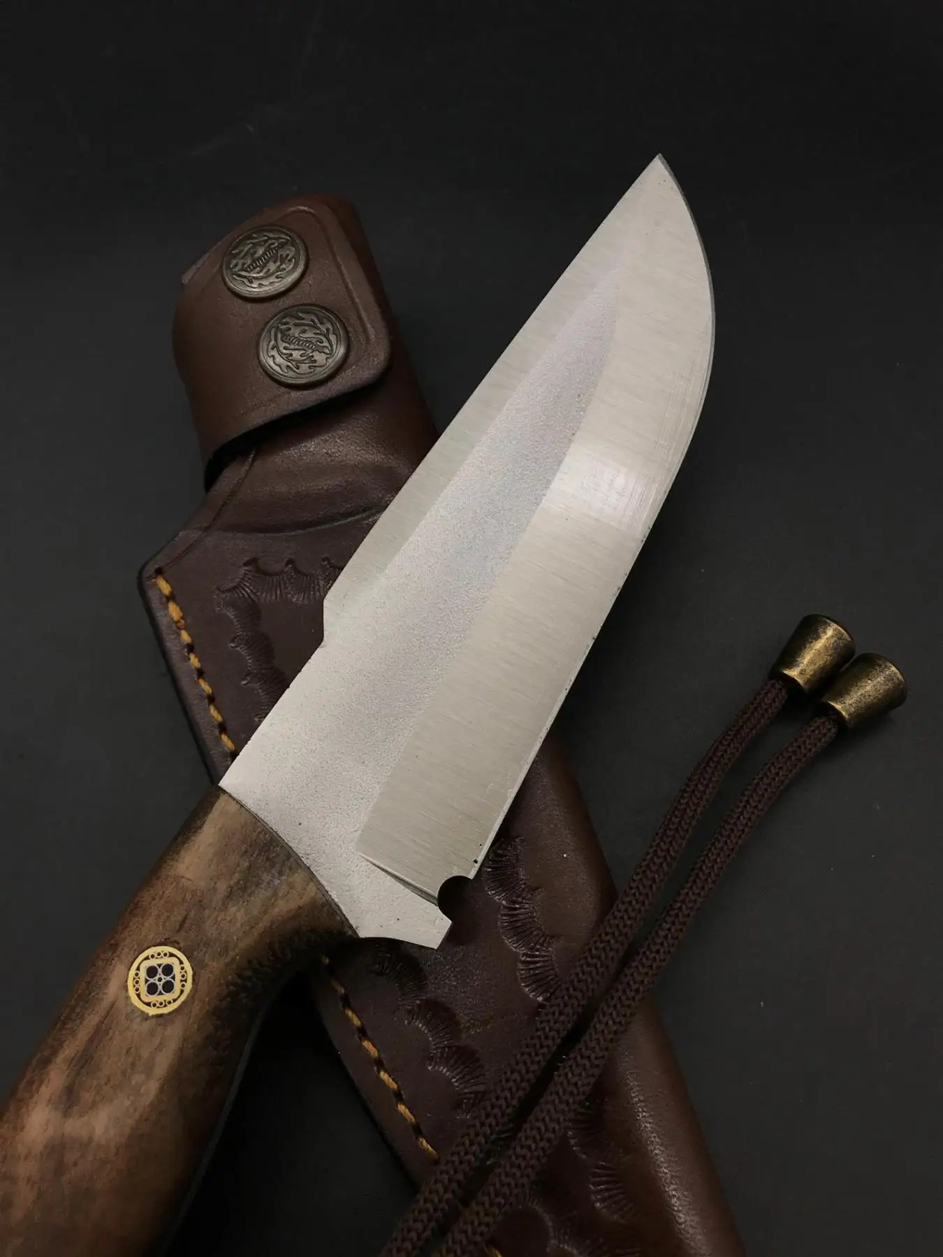 

BOHLER N690 Bushcraft Camping Knife BB78-2