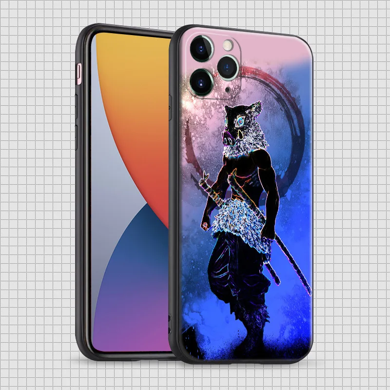 Hashibira Inosuke Демон-убийца аниме для iPhone SE 6 6s 7 8 Plus X XR XS 11 Pro Max мягкий силиконовый чехол для телефона