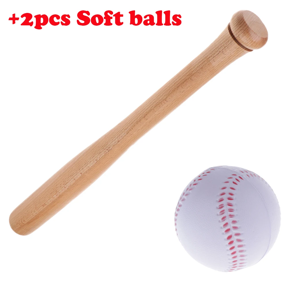 

54cm Baseball Bat 21'' Softball Rounder Bat 2pcs PU Foam Ball Soft Base Ball