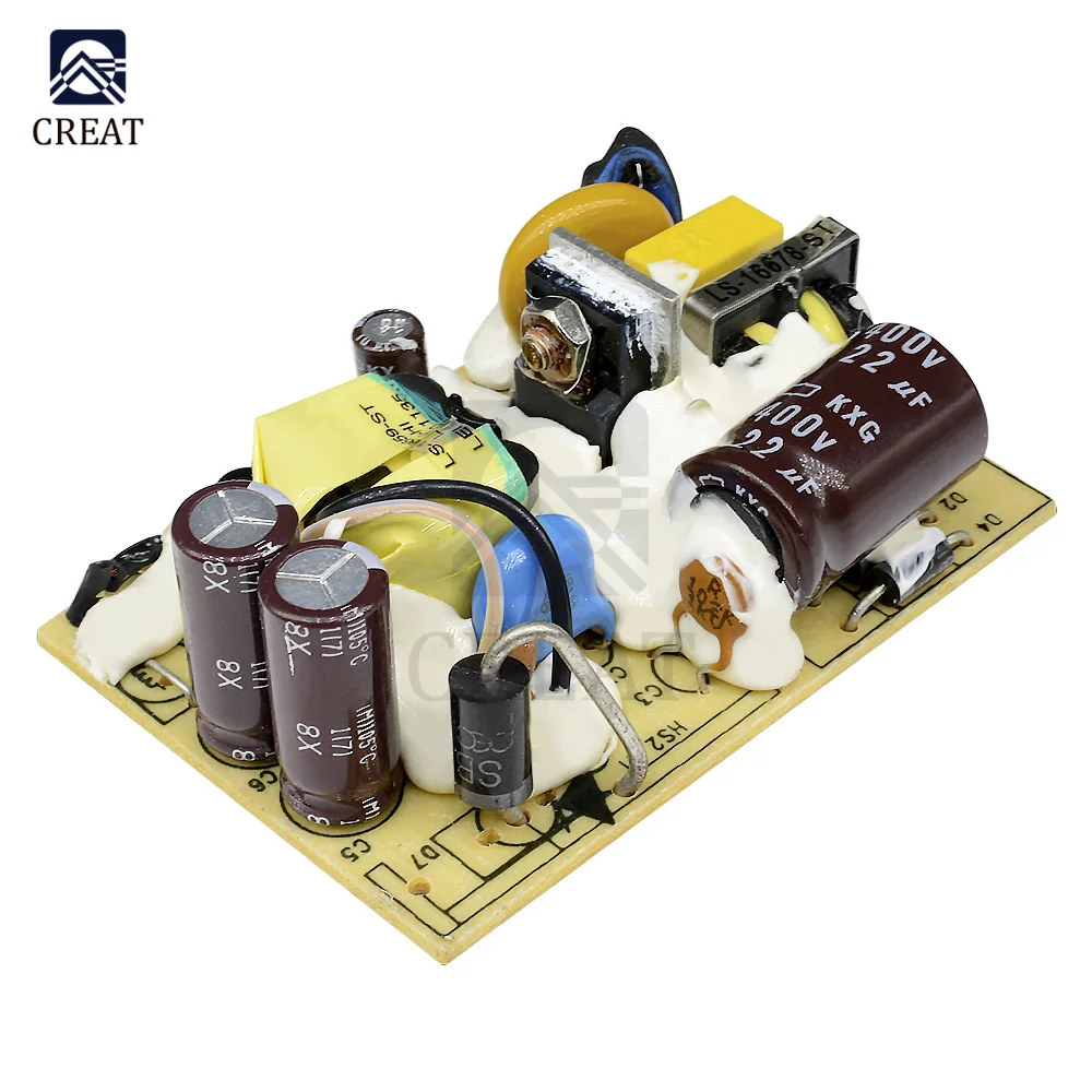 AC DC 12V 2A Импульсный блок питания постоянного тока регулятор напряжения